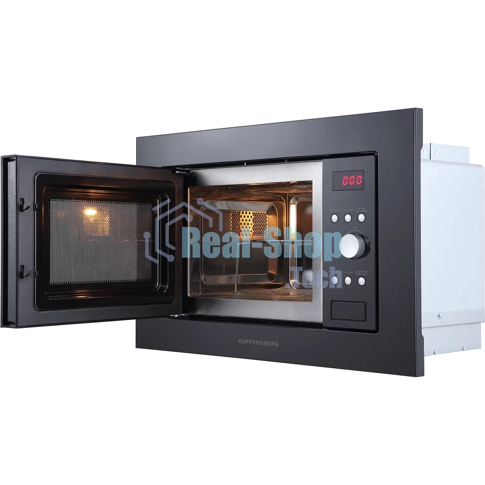 Встраиваемая микроволновая печь Kuppersberg HMW 615 B 18 л, 700 Вт, 8 программ, черный