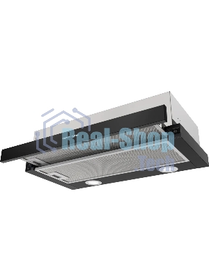 Вытяжка встраиваемая Kuppersberg SlimDual 60 B черный, 60 см, 650 куб. м/ч, 53 дБ