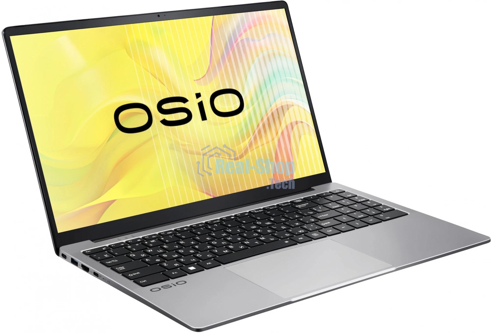 Ноутбук Osio FocusLine F160a-010 серый Ryzen 7 5700U 16Gb SSD 1Tb 16.1