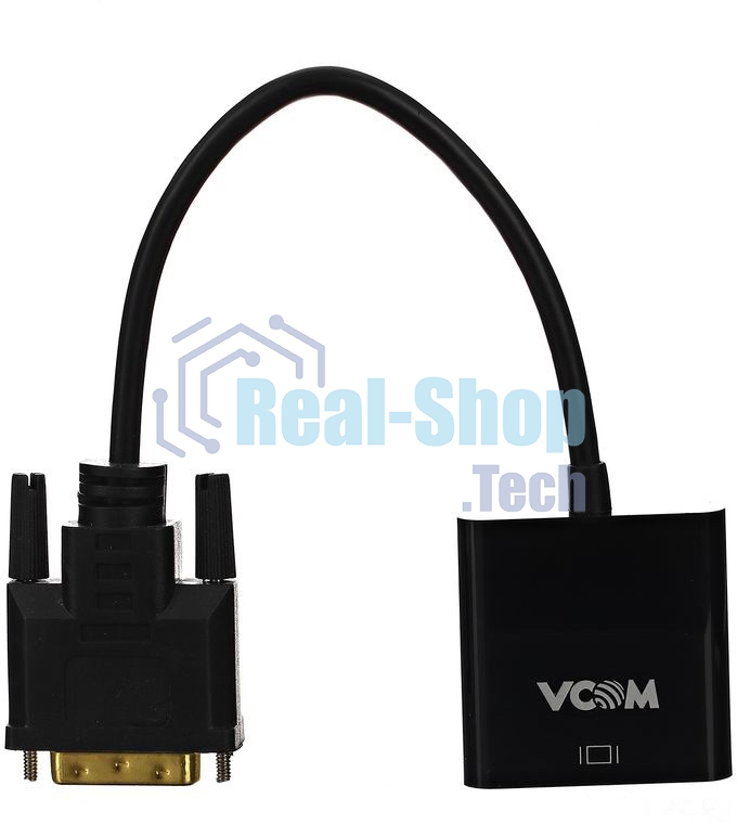 Кабель-переходник DVI(M) ---> VGA(F)VCOM CG491