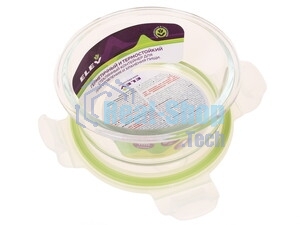 Контейнер круглый Eley ELP2801G 390 мл, зеленый