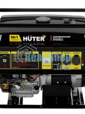Электрогенератор бензиновый Huter DY6500LX, 5.5 кВт, 71 дБ, 74 кг