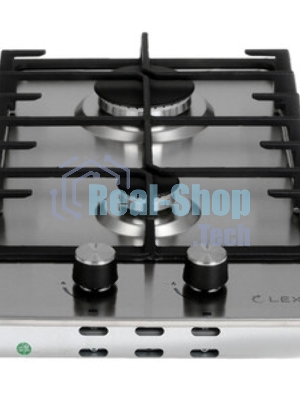 Газовая варочная панель LEX GVS 321 Inox 4000Вт 2 комфорки нерж.сталь