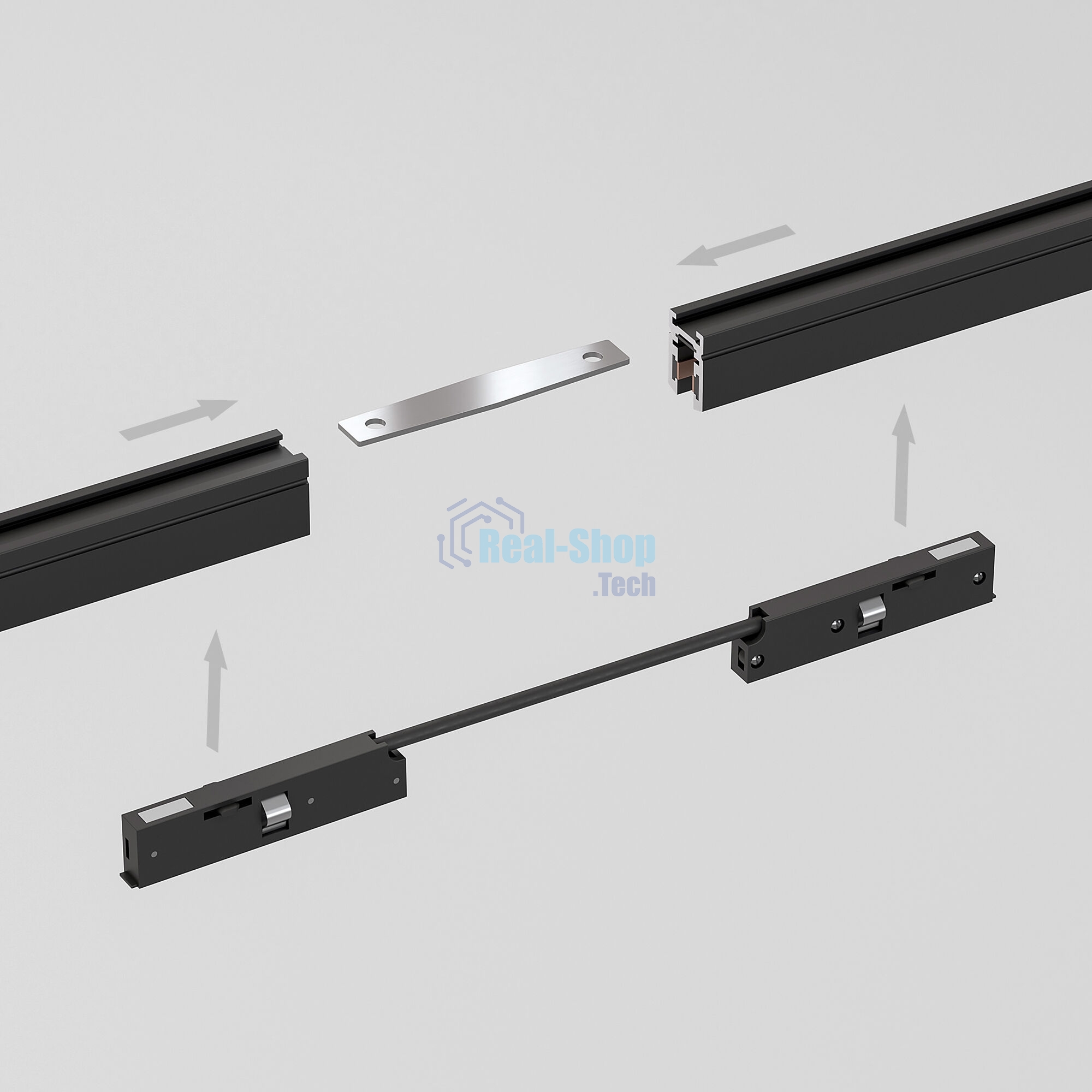 Mini Magnetic Гибкий коннектор (черный) 85173/00