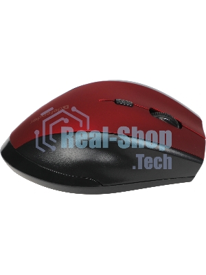 Мышь беспроводная Defender Accura MM-365 красный, 1600 dpi, радиоканал, USB, кнопки - 6