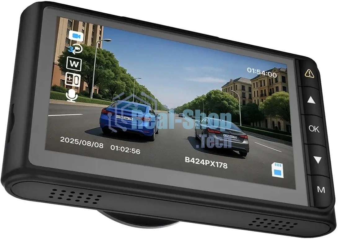 Видеорегистратор TrendVision VICTORY DUAL черный 2Mpix 1080x1920 1080p 170гр. GPS GP6248