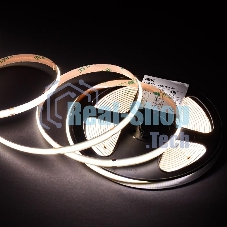 Лента светодиодная 5м COB 480LED/м 11Вт/м IP20 ширина 8мм 24В теплый белый