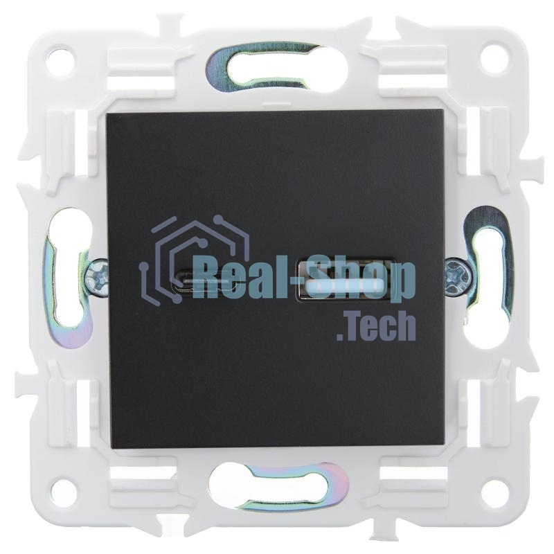 SKANDY Розетка USB A+C 3,1А SK-R14Bl черный | SK-U22-D31-K02 | IEK
