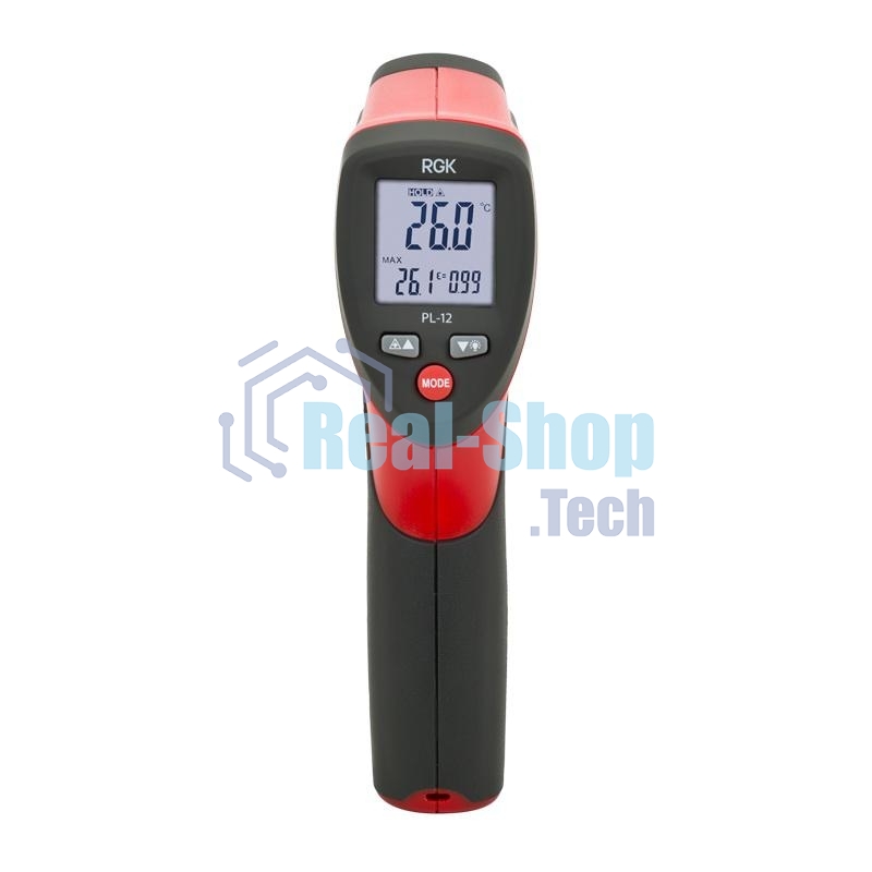 Пирометр (термодетектор) RGK PL-12 -50°C+550°C излучательная способность0.1~1.0 точность±1.0%.