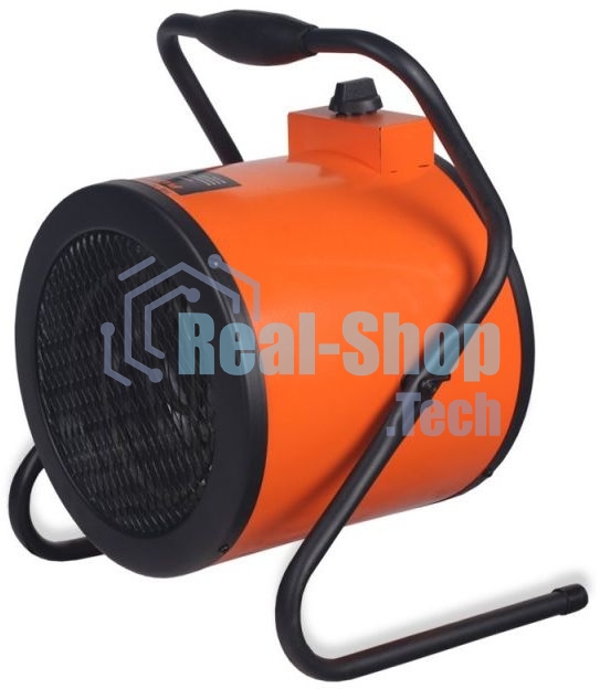 Тепловые пушки Электрокалорифер PATRIOT PT-R 3 633307260 Мощн. по ступеням 1.5/3.0 кВт, 220В, шнур с евровилкой, поток воздуха 420м3/час, вес 3,5кг