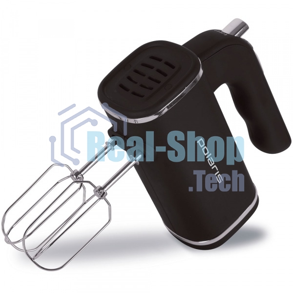 Миксер Polaris PHM 5014А(500вт,5 скор.режима,ТУРБО,ПРОРЕЗИН.корпус)