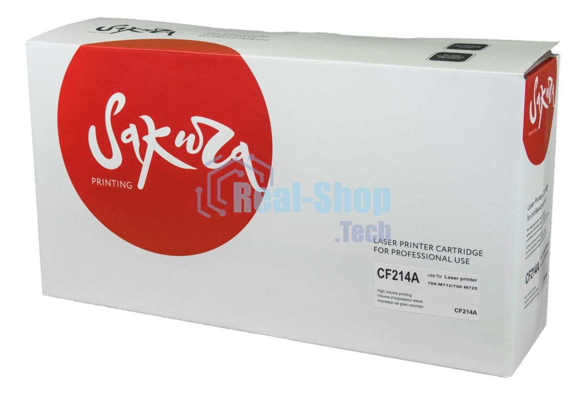 Картридж лазерный Sakura CF214A для HP Laserjet Enterprise 700 M712n/dn/M725, черный 10 000 к.