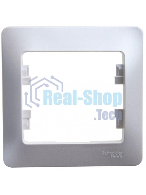 Рамка 1-м Glossa перламутр SchE GSL000601