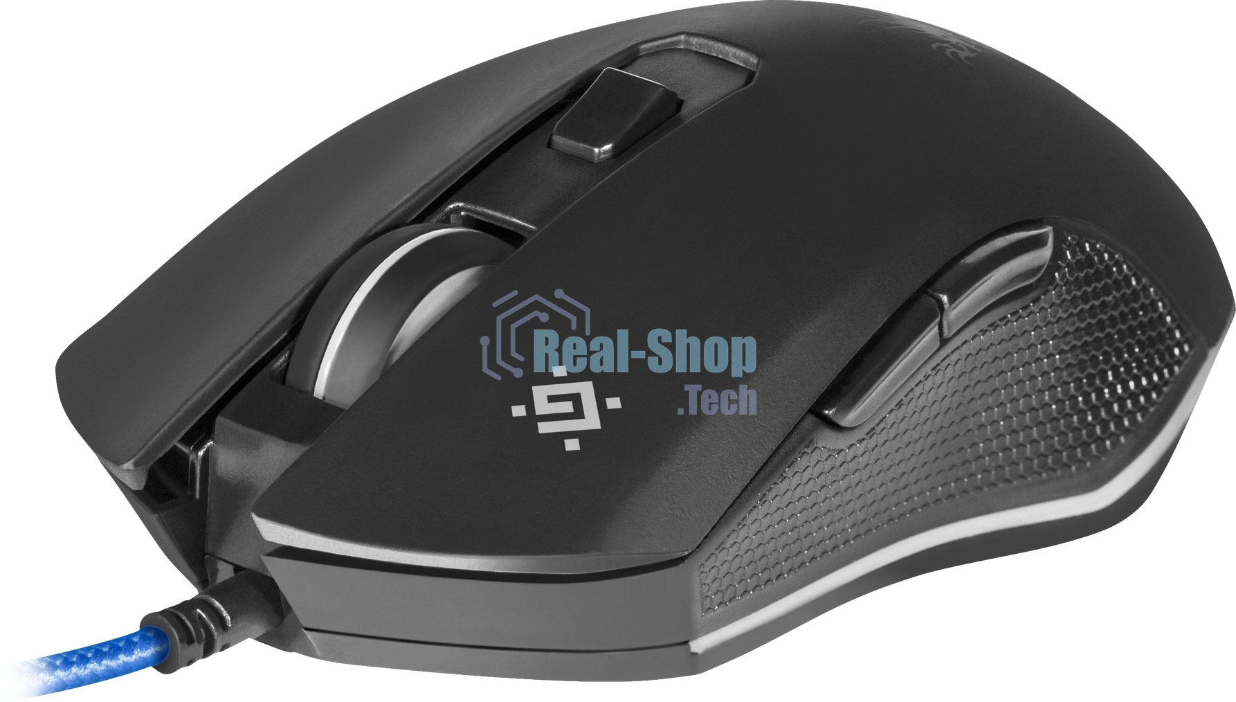 Мышь проводная Defender Sky Dragon GM-090L черный, 3200 dpi, USB, кнопки - 6