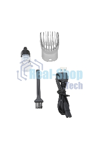 Набор для стрижки Galaxy Line GL 4170, черный, 3 Вт, вр. раб. до 1,5 ч, время зарядки около 2 ч, аккум. Li-Ion 3,7 В, емк. аккум. 600 мА*ч, лезвия из нерж. стали, шир. лезвия 30 мм, 16 полож. насадки-расчески (1 - 8,5 мм), индик. зар. аккум., USB зарядка