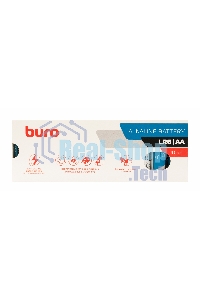 Батарея Buro Alkaline LR6 AA (10шт) коробка