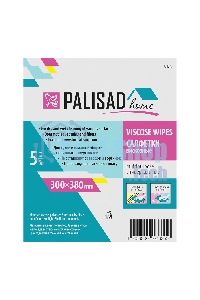 Салфетки вискозные HomePalisad универсальные 300x380 мм, 5 шт.