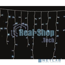 Гирлянда Neon-night Айсикл (бахрома) светодиодный, 1,8 х 0,5 м, белый провод, 230 В, диоды синие, 48 LED