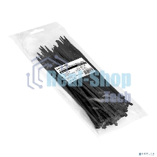 Стяжка (хомут) нейлоновая ExeGate CV66-150x3.6B (нейлон 6.6, 150x3.6 мм, неоткрывающаяся, halogen free, -40°C - +85°C, черная, 100 шт)