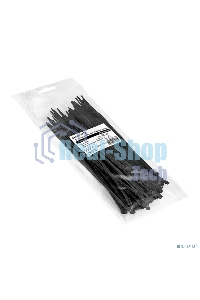 Стяжка (хомут) нейлоновая ExeGate CV66-150x3.6B (нейлон 6.6, 150x3.6 мм, неоткрывающаяся, halogen free, -40°C - +85°C, черная, 100 шт)