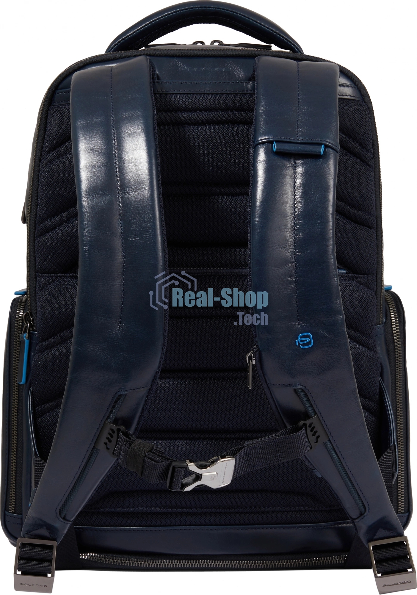Рюкзак для ноутбука Piquadro Blue Square CA6592B2BM/BLU2, кожа, темно-синий