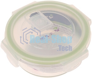 Контейнер круглый Eley ELP2801G 390 мл, зеленый