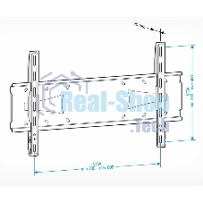 Кронштейн для телевизора Holder PFS-4017 черный 32