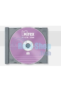 Диск DVD+RW Mirex 4.7 Gb, 4x, Slim Case (1), (1/50)