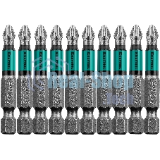 Биты KRAFTOOL, PH2, 50 мм, тип хвостовика E 1/4