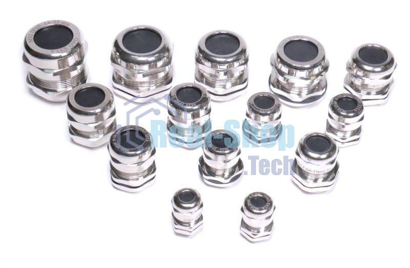 Ввод кабельный М25 латунь Dкаб. 13-18 IP68 ЗЭТА zeta30118