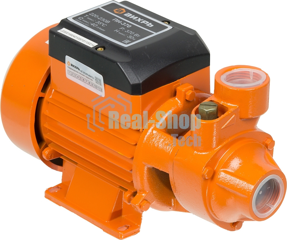 Самовсасывающий насос Вихрь ПН-370 68/4/1