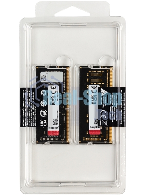 Оперативная память Kingston Fury Impact, DDR4, 16GB (2x8GB), 3200MHz, CL20, SO-DIMM