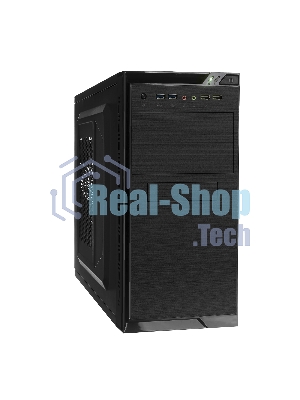 Компьютерный корпус Minitower ExeGate QA-412U Black, mATX, (XP450, Black, 120мм), 2хUSB+2хUSB 3.0, Audio