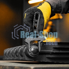 Ключ разводной Denzel 155 мм, CrV, кованый, укороченная рукоятка