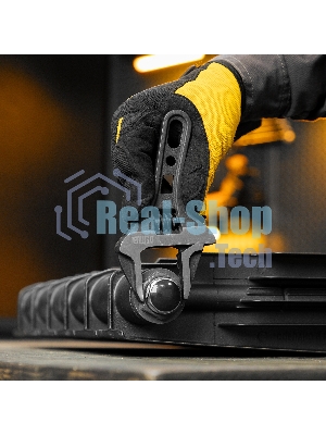 Ключ разводной Denzel 155 мм, CrV, кованый, укороченная рукоятка