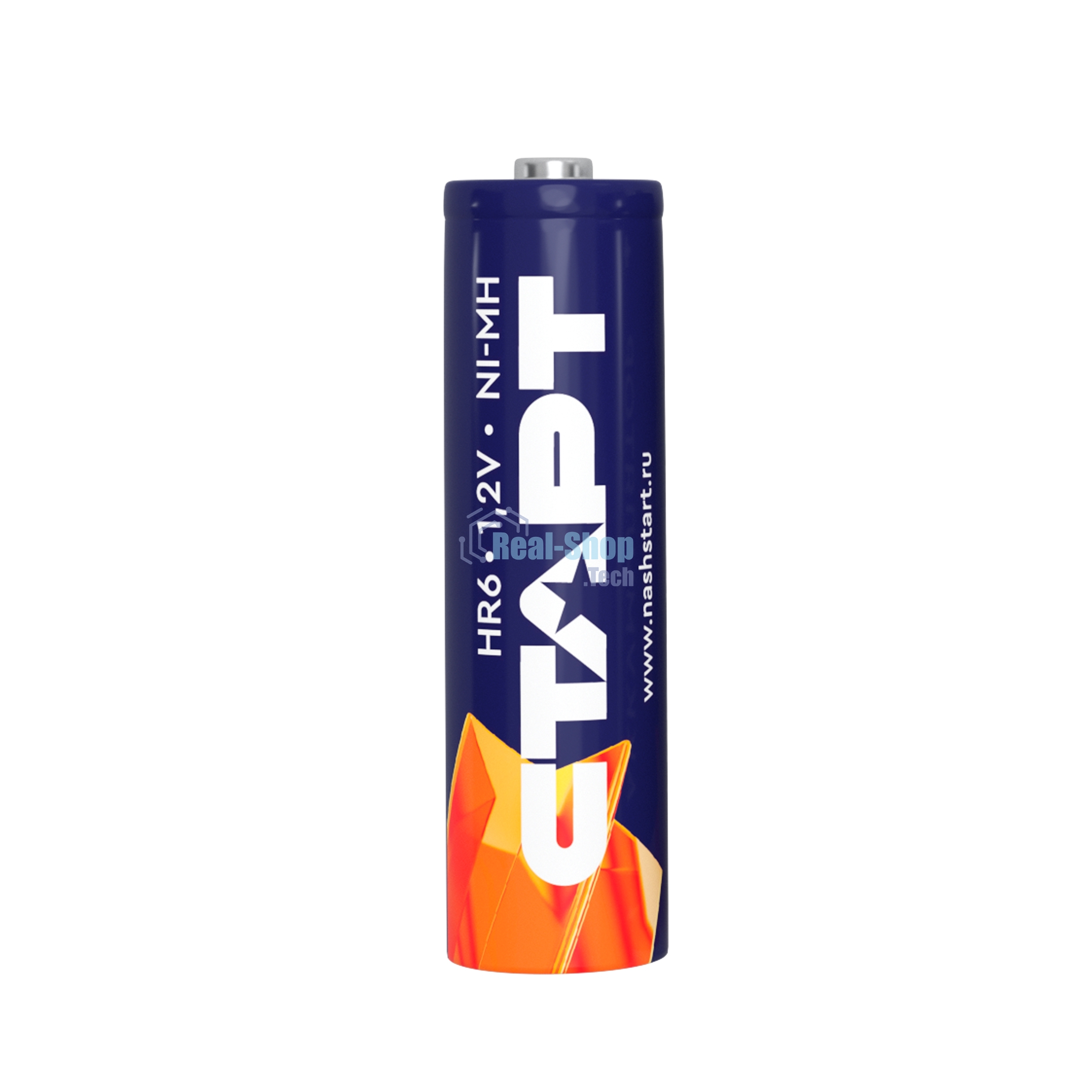 Аккумуляторы СТАРТ HR6 AA 1800mAh Ni-MH BL2 24/384, AA, 1800 мА·ч, 2 шт. в блистере