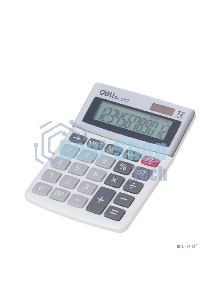 Калькулятор настольный Deli E1217 в ассортименте 12-разр. 1003503