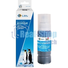 Чернила G&G GG-C13T06C24А №112 голубой70мл для Epson L6550/6570/11160/15150/15160