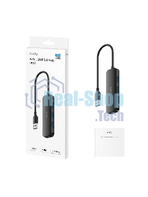 USB-концентратор CUDY 4-Port USB-A 3.0 Hub