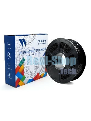 Филамент NVPrint TPU Black для 3D печати диаметр 1.75мм масса 1 кг