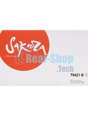 Картридж лазерный Sakura TN421M для Brother HL-8260DCW, DCP-8410, MFC-8690, пурпурный, 1 800к.