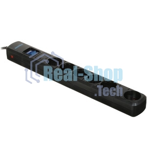 Сетевой фильтр Smartbuy (SBSP-30K-Pro) - 6 роз х3,0 м - черный