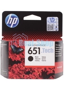 Картридж струйный HP 651 C2P10AE черный для HP DJ IA5575e (600 стр.)