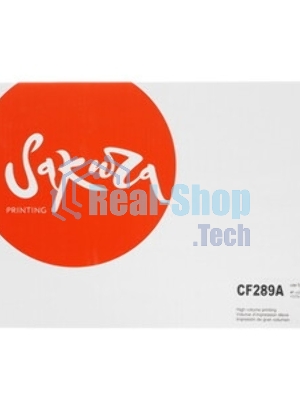 Картридж лазерный Sakura CF289A для HP LaserJet Enterprise M507, M528, черный, 5 000 к.