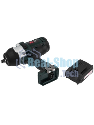 Профессиональный бесщеточный гайковерт аккумуляторный KLPRO KLSS18BHX-20 (18В, Li-ion-2шт, 2.0А·ч, 800Нм, 2 скорости, подсветка,З/У,в кейсе)