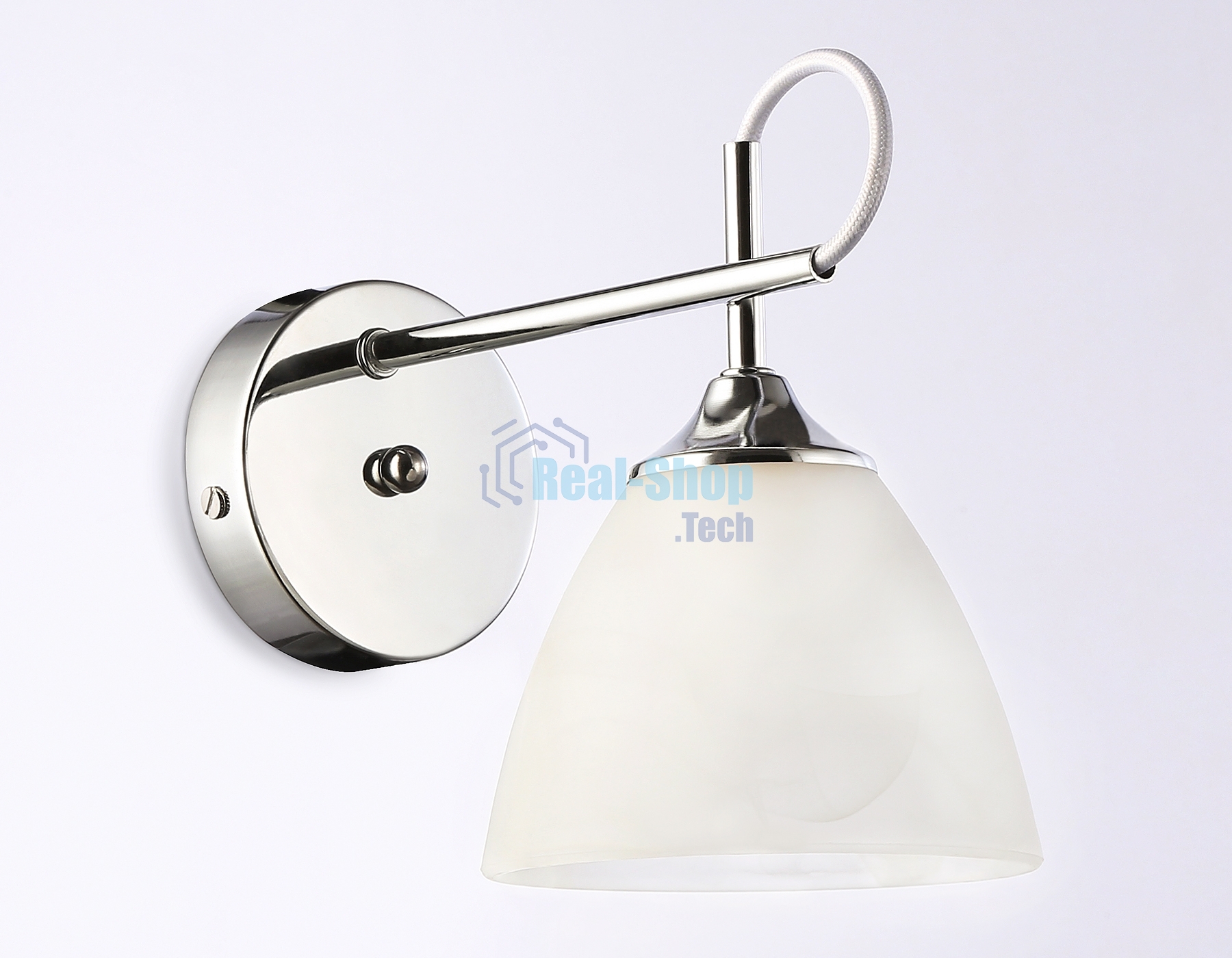 Светильник Ambrella light TR3045 CH/FR хром/белый матовый E27 max 40W 215*135*225