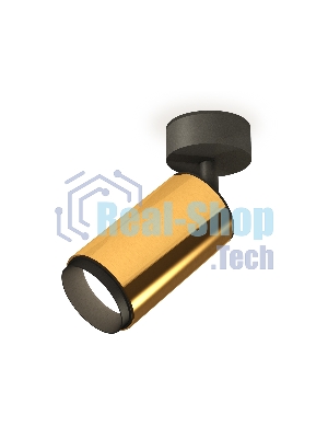 Светильник Ambrella Light XM6327021 PYG/PBK золото желтое полированное/черный полированный MR16 GU5.3 (A2210, C6327, N6121)