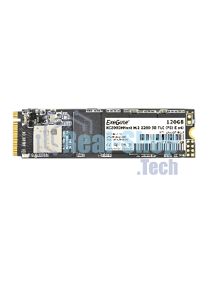 Накопитель SSD ExeGate Next KC2000TP120, 120Gb, M.2 2280, PCIe 3.0 x4, NVMe, R/W 1100/550