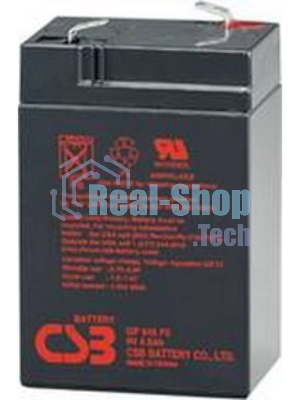 Батарея для ИБП CSB GP 645 (6V 4.5Ah) клеммы F1