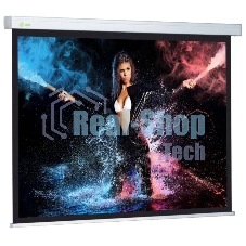 Экран Cactus 180x180см Wallscreen CS-PSW-180x180 1:1 настенно-потолочный рулонный белый